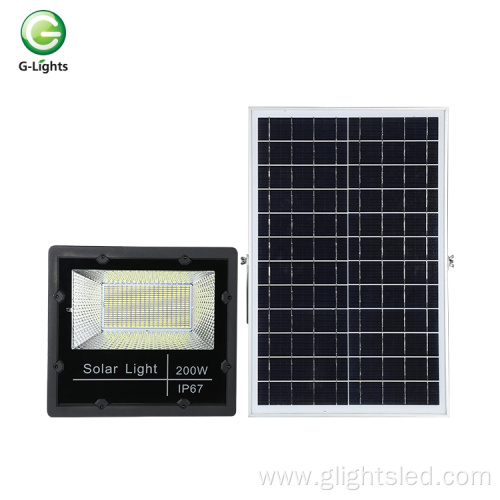 Outdoor ip67 30w 40w 60w 100w 200w led solar flood light